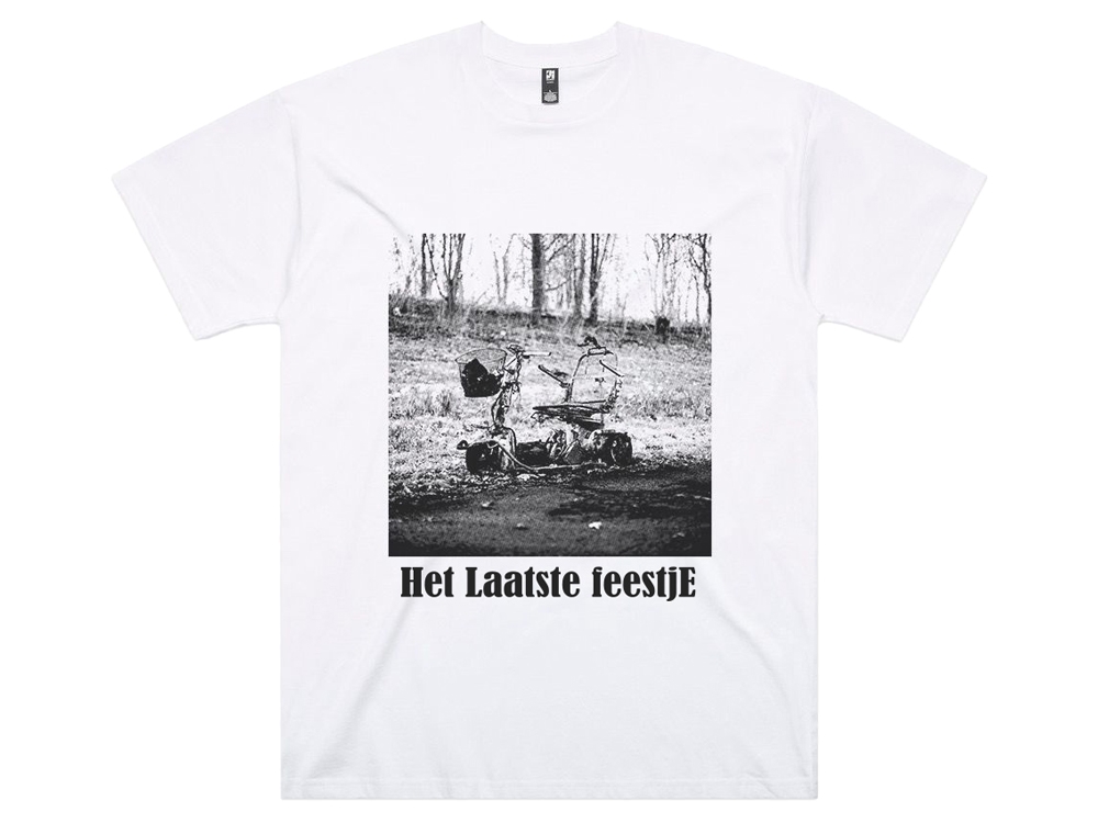Het Laatste feestjE T-Shirt Wit